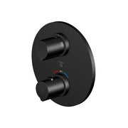 Steinberg Fertigmontageset zu UP Thermostat, 3.0 m. 2-Wege, matt black