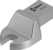 Einsteckmaulschlüssel 7770 Schlüsselweite 19 mm 9 x 12 mm CV-Stahl WERA