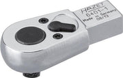 Einsteck-Umschaltknarre, 6401-1, Abtr. 1/4Zoll 9x12mm, 40Nm 4k.6,3mm HAZET
