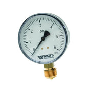 WATTS RF-Manometer 80 radial MDR 80/10 Du: 80mm, Anschluss 1/2