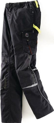 Terrax Workwear trousers size 54 black/lime TERRAX