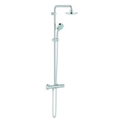 Grohe Tempesta Neu C Duschsystem mit Thermostat, 390mm Duscharm, chrom