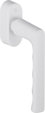Fenstergriff Hamburg 0700/UD9020 Alu.F9016/verkehrsweiß 32-42mm Stand.HOPPE
