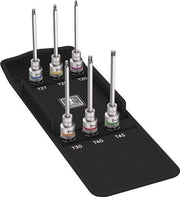Steckschlüsselsatz 8767 C TORX® HF3 9-tlg.1/2 Zoll T20-T60 WERA