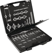 Thread cutting tool set M3-M20 54-piece HSS plastic cassette TECWERK