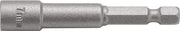 Steckschlüsseleinsatz mit 6-Kant-Antrieb SW 13mm L.60mm m.Magnet TECWERK