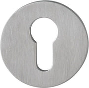 Key escutcheon pair E849NS VA F69 plate thickness 2mm PZ round HOPPE