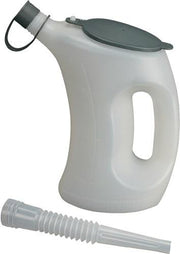 Measuring Jug 5l with Protective Lid/Cap/Flexible Spout HDPE PRESSOL