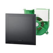 Helios Ventilatoreinsatz, 7,5-100m3/h ELS NFC F, mit Fassade, schwarz