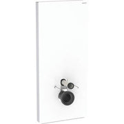 GE Monolith Sanitärmodul für Wand-WC 114cm, Glas weiß