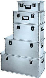 Aluminiumbox Maxi L900xB500xH370mm 135 l mit Klappverschluss ZARGES