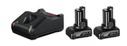 BOSCH Starter-Set 2x GBA 12V 6.0Ah GAL 12V-40