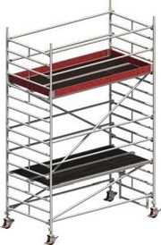 Fahrgerüst Uni Breit P2 Arbeits-B1500xL2850mm Alu.Gerüsthöhe 4430mm 2 kN/m²