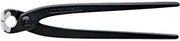 Concreters' Nippers L.200mm polished black atramentized KNIPEX