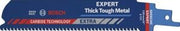 Säbelsägeblatt Expert Thick Tough Metal L.150mm B.25mm TPI 8 3mm 3 St./Karte