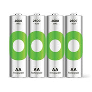 Batterie wiederaufladbar recharge AA Akku NiMH 2600 mAh ReCyko 1,2V 4St./Pack