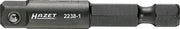 Adapter 2238-1 Antrieb 6k.1/4Zoll Abtrieb 4k.1/4Zoll brüniert L.50mm HAZET