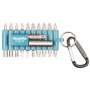 Makita Bit-Set mit Karabiner, 22-teilig
