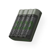 Schnellladegerät USB-Modell M452 inkl. 4 Batterien AA 2600 mAh GP BATTERIES