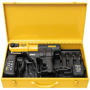 REMS Akku-Press ACC Li-Ion Basic-Pack 14,4V Akku, Ladeg., Koffer, # 571014R220