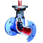 ARI Flanschen-Absperrv. EURO-WEDI 10071 DN65,PN6,EN-JL1040,EPDM-Kegel