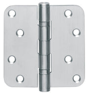 Kugellagertürscharnier VA rd 102x102mm DIN L/R ma ausziehb.Stift INTERSTEEL