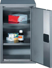 Hängeschrank H600xB350xT320mm 2 verstellb.Böden VA geb./
