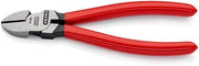 Seitenschneider L.160mm Kopf pol.Ku.-Überzug KNIPEX
