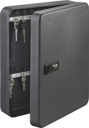 Schlüsselbox KC H200xB160xT60mm schwarz Stahlbl.Anz.Hak.20 St.BURG-WÄCHTER