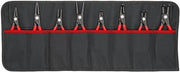 Sicherungsringzangensatz Version 2 8-tlg.in Rolltasche 10-60mm KNIPEX