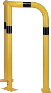 Rammschutzecke Crash Stop H1200xB600mm gelb z.Aufdübeln Stahl Gew.27,9kg DANCOP