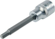 Steckschlüssel-Einsatz 1/2Zoll Innen-6kant, SW6mm, Länge 138mm HEYTEC