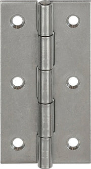 Scharnier H.60mm B.34mm S.1,2mm VA gerollt,schmal VORMANN