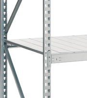 Fachboden B1800xT800mm Trgf.600kg Stahlpaneel silber verz.f.Weitspannregal META