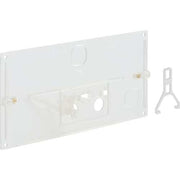 Geberit Schutzplatte, transparent mit Hebelmechanik und Bügel