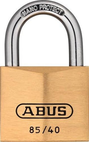 Zylindervorhangschloss 85/40 Schlosskörper-B.40mm MS versch.-schl.ABUS