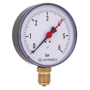 AFRISO Bourdon Tube Pressure Gauge RF 100 0-4 bar 1/2