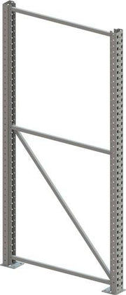 Ständerrahmen SR 100/20 H3300xB100xT1100mm silber verz.META