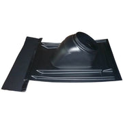Brink IsoDuplo Bleipfanne universal DN180, 25-45 Grad, schwarz