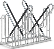 Fahrrad-Ständer-Reihenanlage 4700 XBF 2-s.90Grad verz.Anz.Radstände 4 z.Schr.WSM