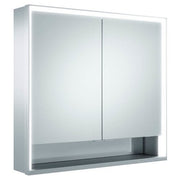 KE Spiegelschrank Royal Lumos 14302, Wandvorb.,800x735x165mm,silber-eloxiert