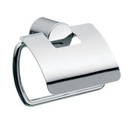 EMCO Rondo 2 toilet paper holder with cover, chrome