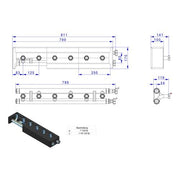 Strawa strawi 125-25 Boiler Manifold 3 Groups