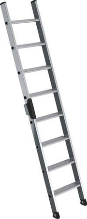 Anlegeleiter 8 Stufen Alu.Arbeits-H.b.ca.3300mm m.ergo-pad-Griffzone