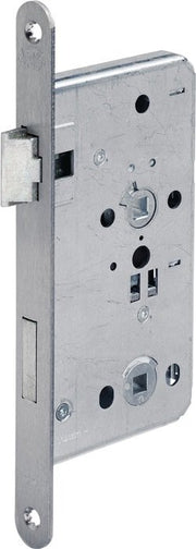 Objekt-Einsteckschloss 0515 BAD 24/ 55/78/8mm DIN R VA rd Kl 3 Zinkdruckg.BKS