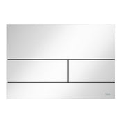 TECEsquare WC-Betätigungsplatte Metall 2 Weiß glänzend RAL 9016