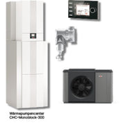 Wolf Paket WP-Cent. Monoblock 10/300-50S inkl. Bodenkonsole+Speicher+Puffer+BM-2