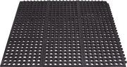 Arbeitplatzbodenbelag Yoga Octa Basic Fertigmatte L900xB900xS15mm schwarz MILTEX