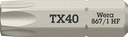Bit 867 TORX® HF 1/4 Zoll TX 40 L.25mm ohne Farbleitsystem WERA