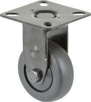 Bockrolle 50mm 50kg Gummi Kugellager 54x54mm BS ROLLEN